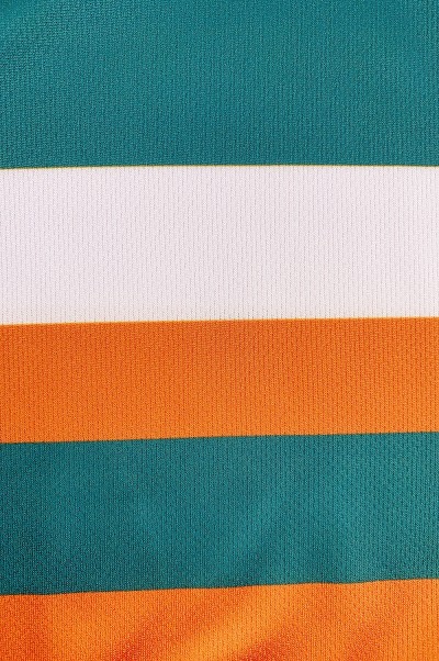 Custom Short Sleeve Colorblock Crew Neck Cycling Shirt Fashion Design Moisture-wicking Breathable Racing Cycling Shirt Cycling Shirt Manufacturer SKCSCP006 side view